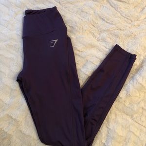 Purple Gymshark Leggings (no mesh)